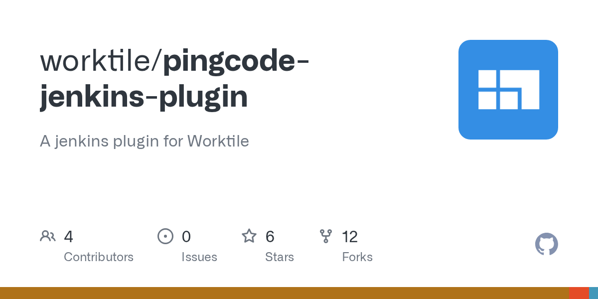 GitHub worktile/pingcodejenkinsplugin A jenkins plugin for Worktile