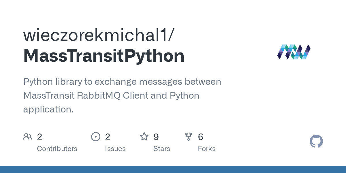 GitHub wieczorekmichal1/MassTransitPython Python