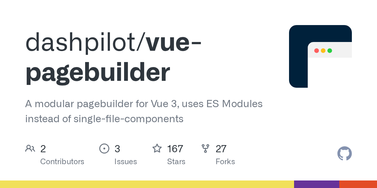 GitHub dashpilot/vuepagebuilder A modular pagebuilder for Vue 3