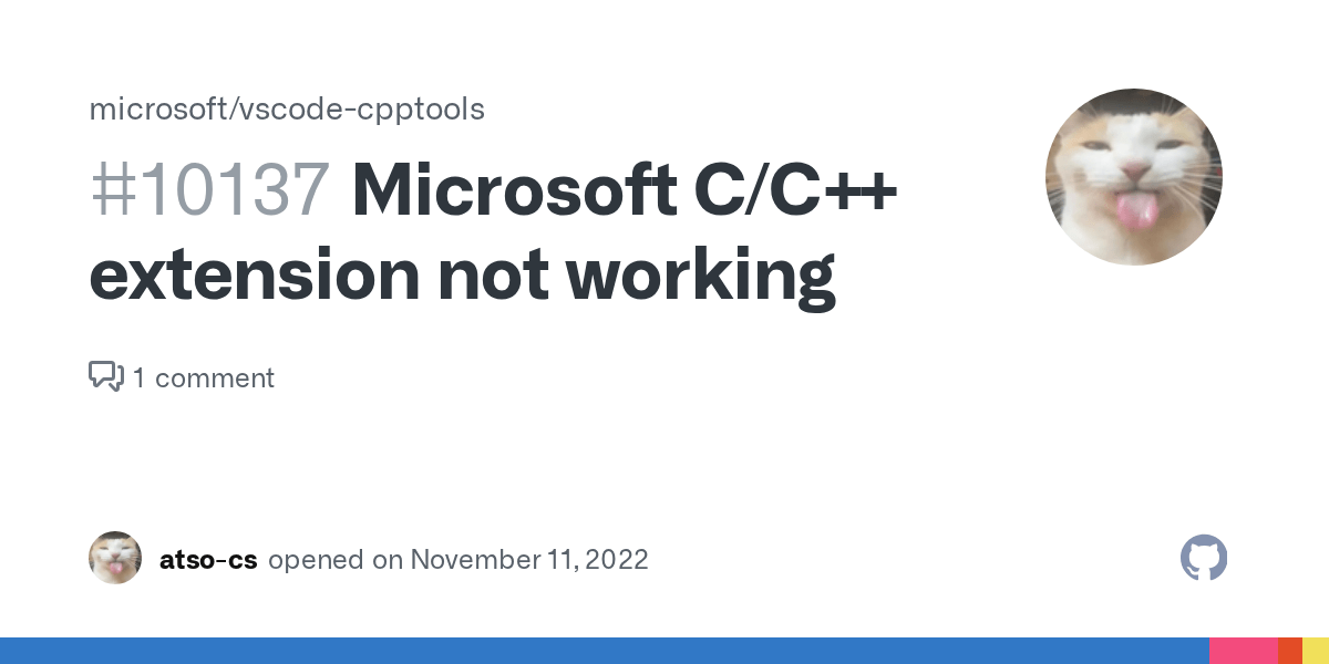 Microsoft C/C++ extension not working · Issue 10137 · microsoft/vscode