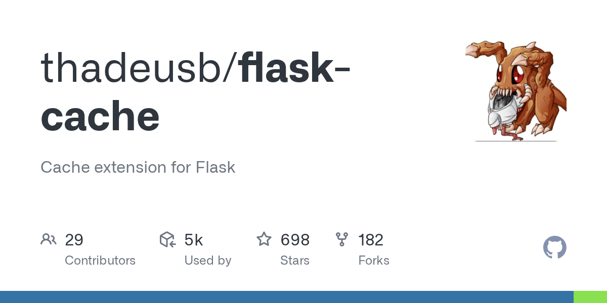 GitHub thadeusb/flaskcache Cache extension for Flask