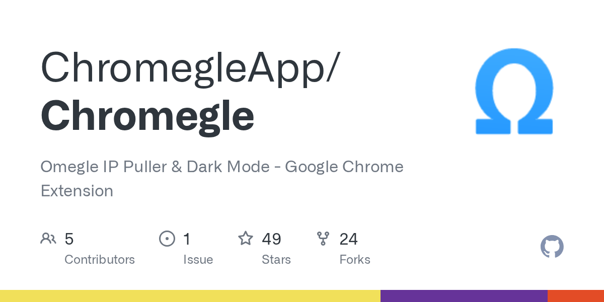 GitHub ChromegleApp/Chromegle Omegle IP Puller & Dark Mode Google