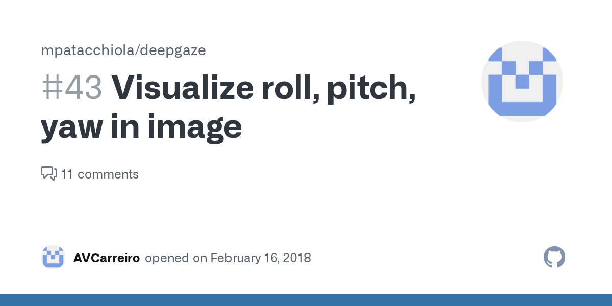 Visualize roll, pitch, yaw in image · Issue 43 · mpatacchiola/deepgaze