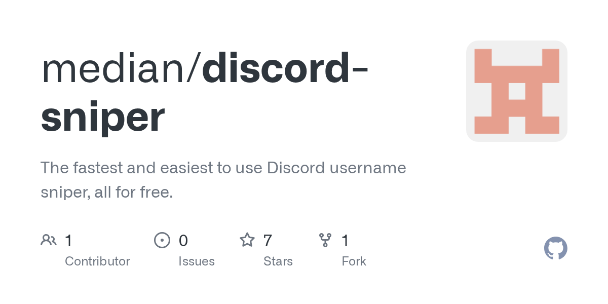 GitHub median/discordsniper The fastest and easiest to use Discord