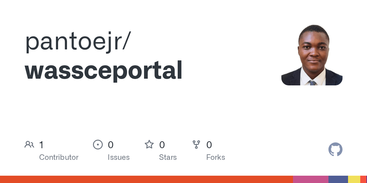 GitHub codeGuru2003/wassceportal