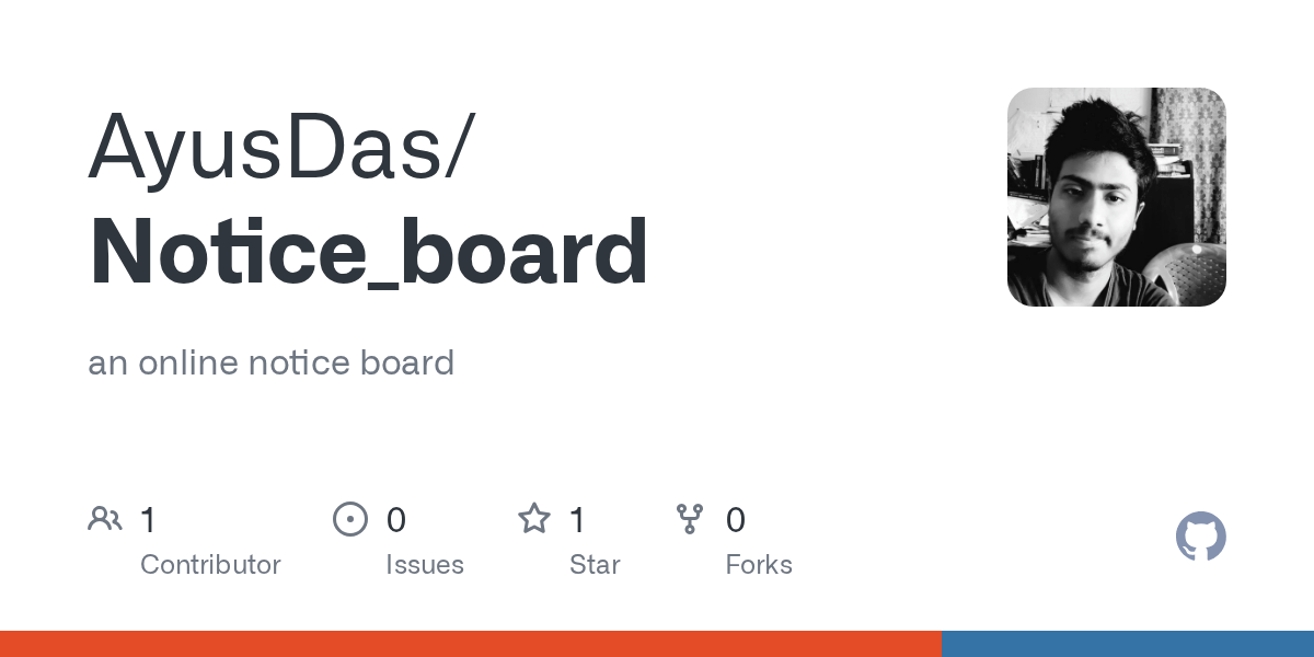 GitHub AyusDas/Notice_board an online notice board