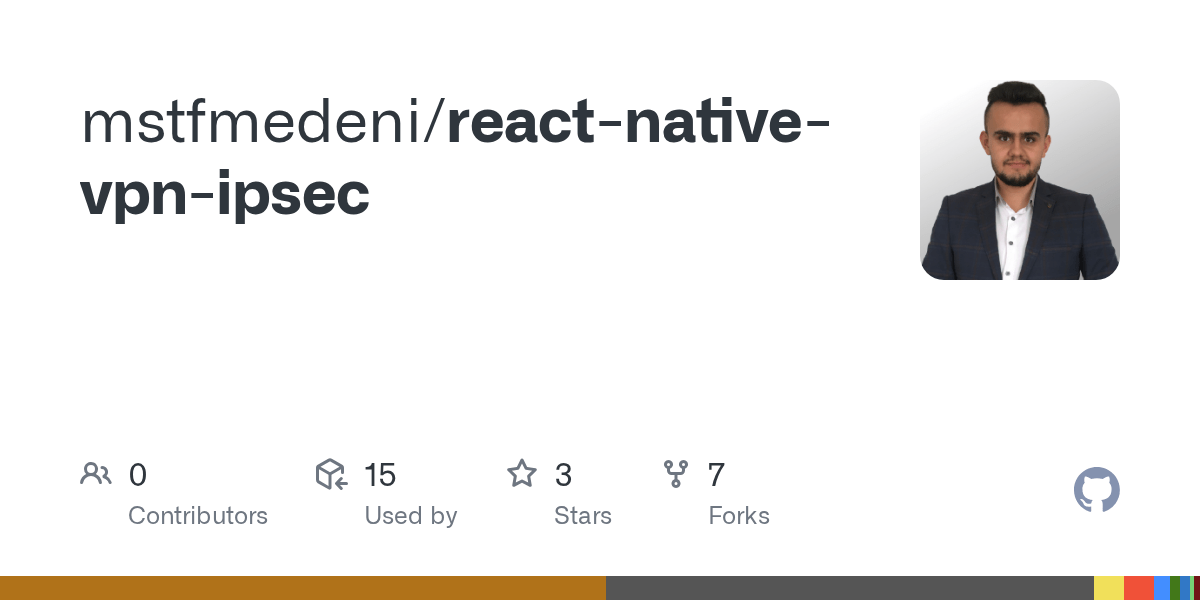 GitHub mstfmedeni/reactnativevpnipsec