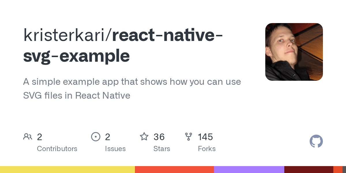GitHub kristerkari/reactnativesvgexample A simple example app