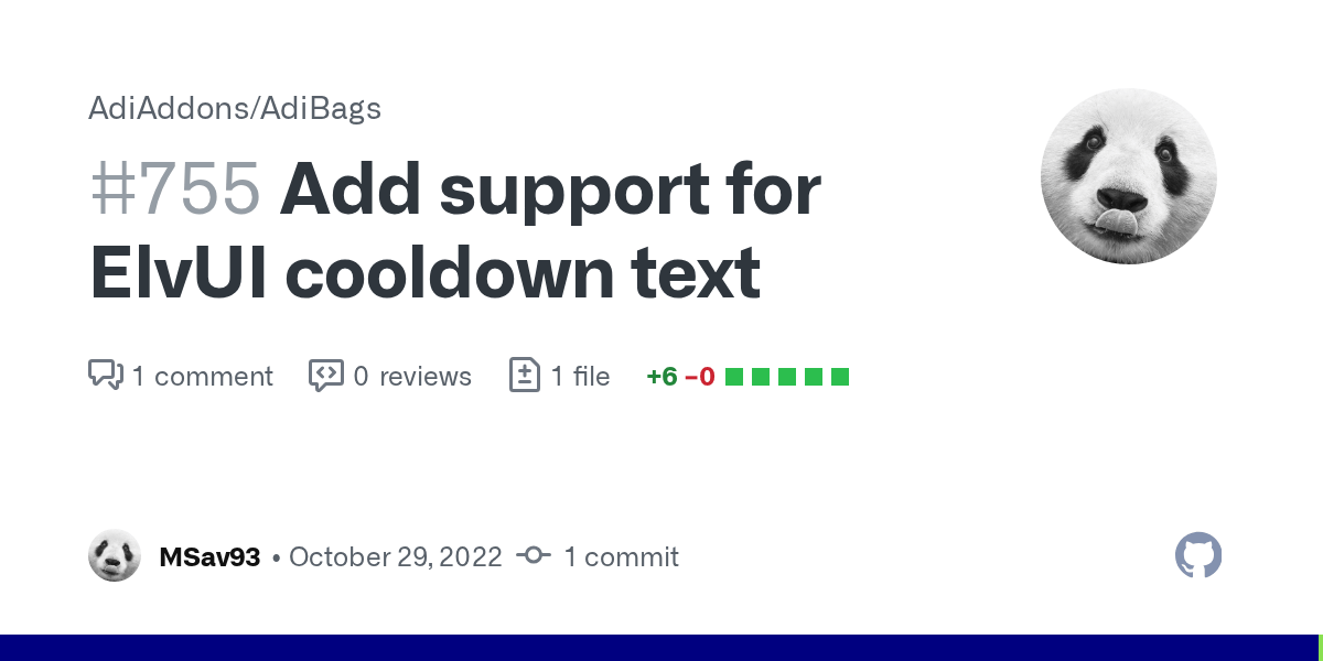 Add support for ElvUI cooldown text by MSav93 · Pull Request 755