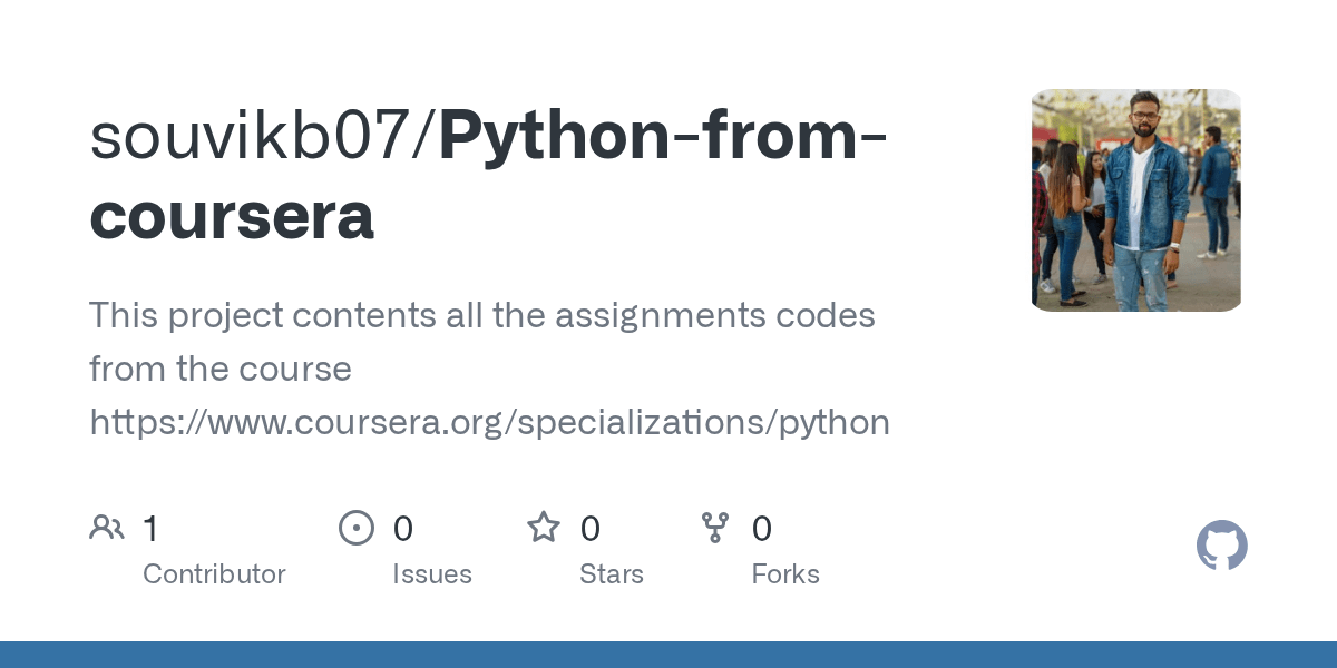 Pythonfromcoursera/Assignment 13.2.py at master · souvikb07/Python