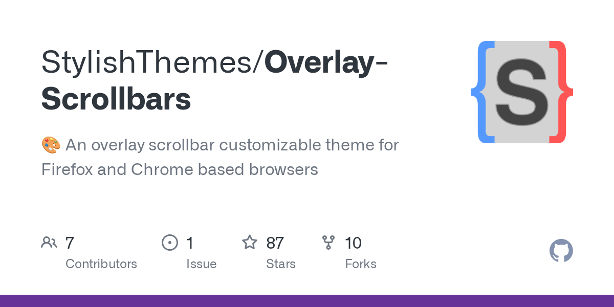 GitHub StylishThemes/OverlayScrollbars 🎨 An overlay scrollbar
