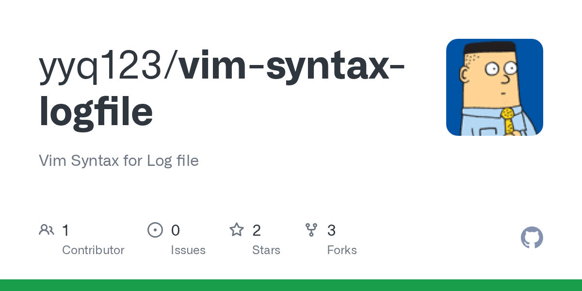 GitHub yyq123/vimsyntaxlogfile Vim Syntax for Log file