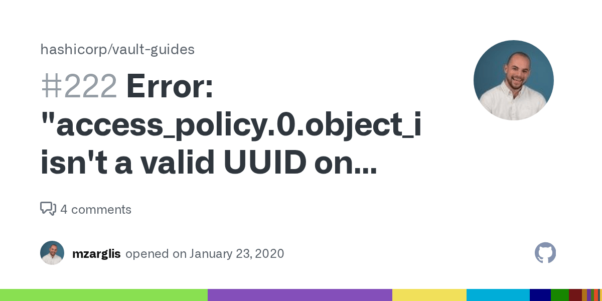 Error "access_policy.0.object_id" isn't a valid UUID on terraform plan on azurekeyvaultunseal