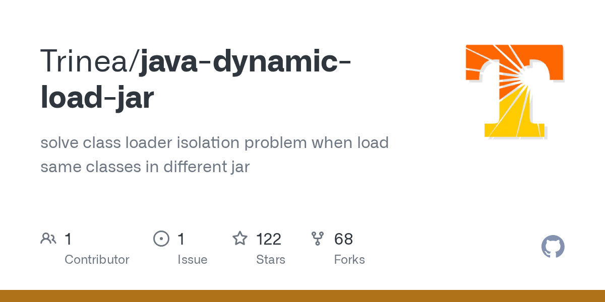 GitHub Trinea/javadynamicloadjar solve class loader isolation