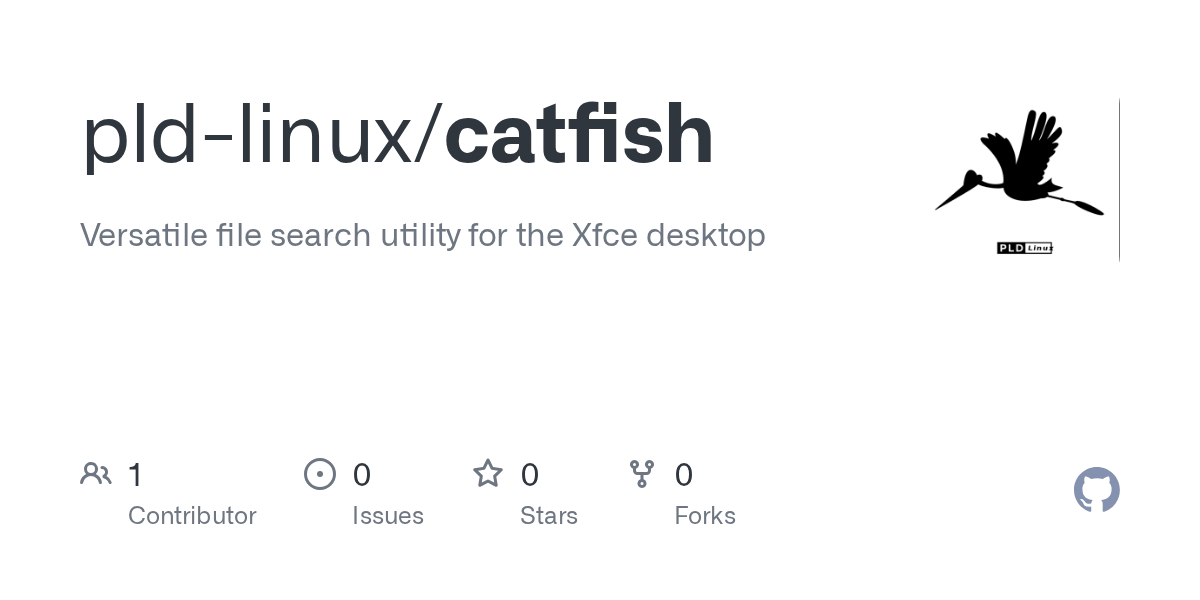 GitHub pldlinux/catfish Versatile file search utility for the Xfce