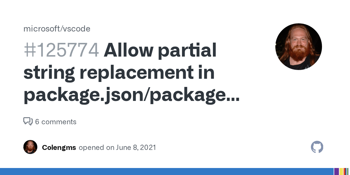 Allow partial string replacement in package.json/package.nls.json, to ease translations of