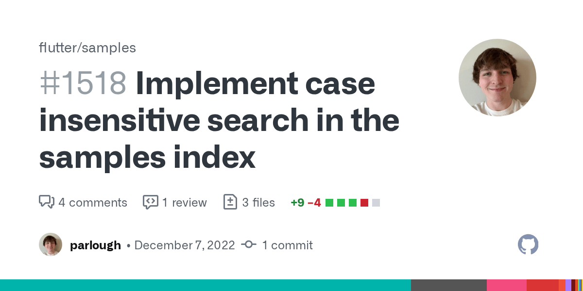 Implement case insensitive search in the samples index by parlough
