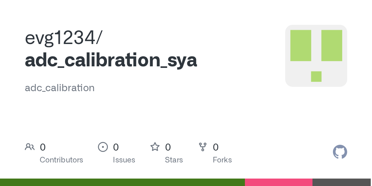 GitHub evg1234/adc_calibration_sya adc_calibration