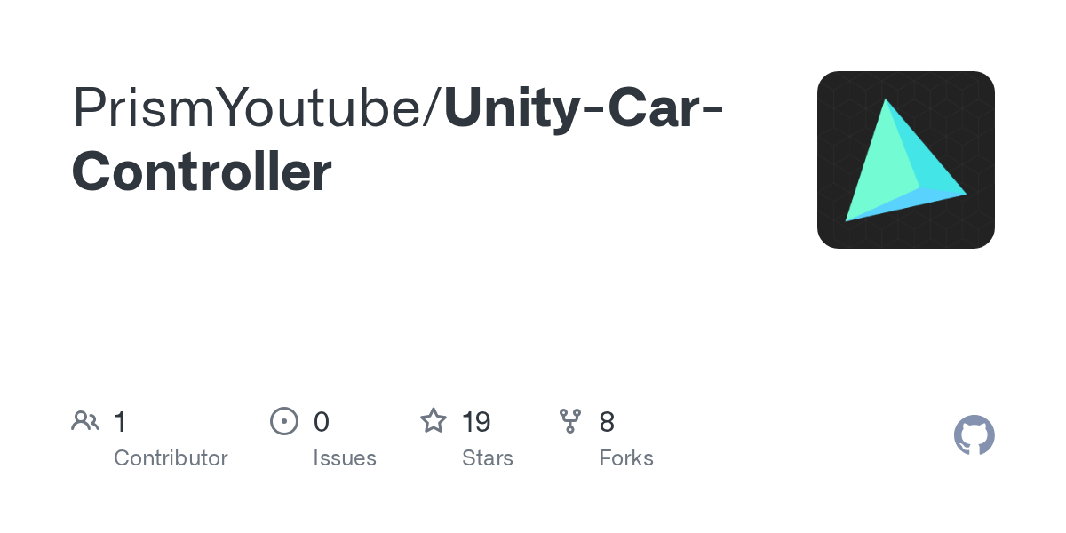 GitHub PrismYoutube/UnityCarController