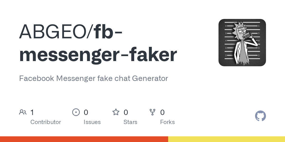 GitHub ABGEO/fbmessengerfaker Facebook Messenger fake chat Generator