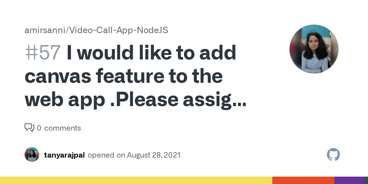 I would like to add canvas feature to the web app .Please assign this