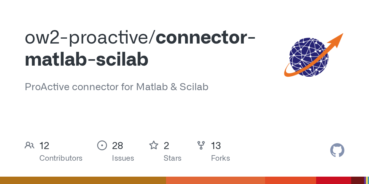 GitHub ow2proactive/connectormatlabscilab ProActive connector for