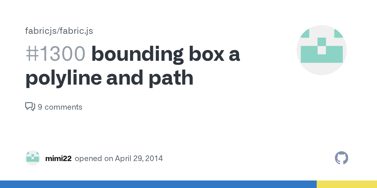 bounding box a polyline and path · Issue 1300 · fabricjs/fabric.js
