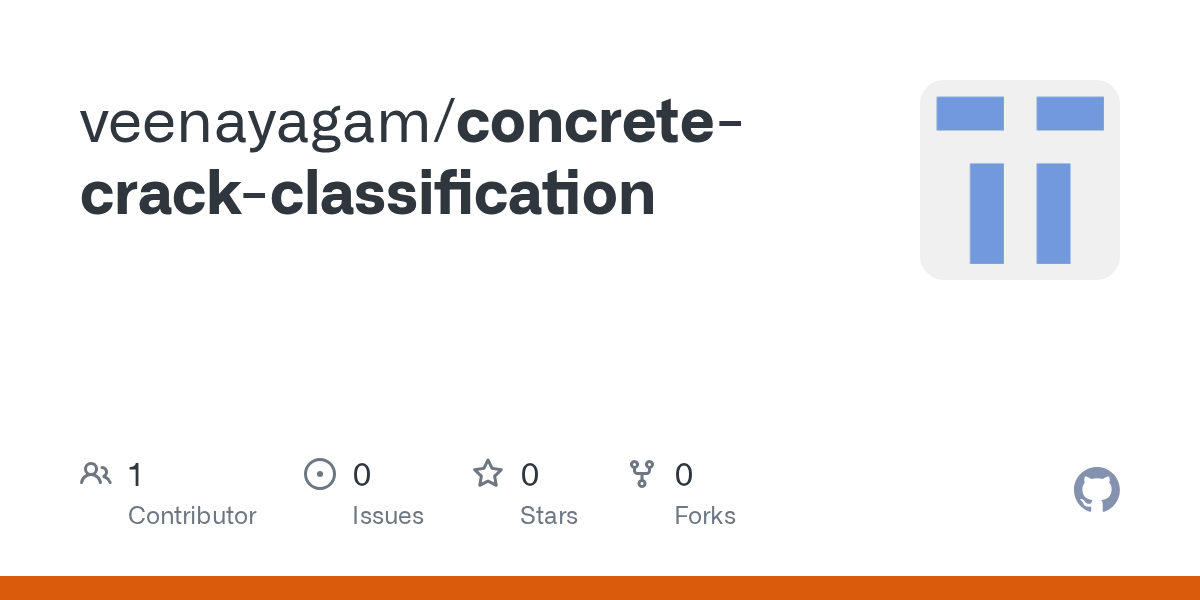 GitHub veenayagam/concretecrackclassification