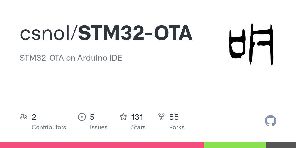 GitHub csnol/STM32OTA STM32OTA on Arduino IDE