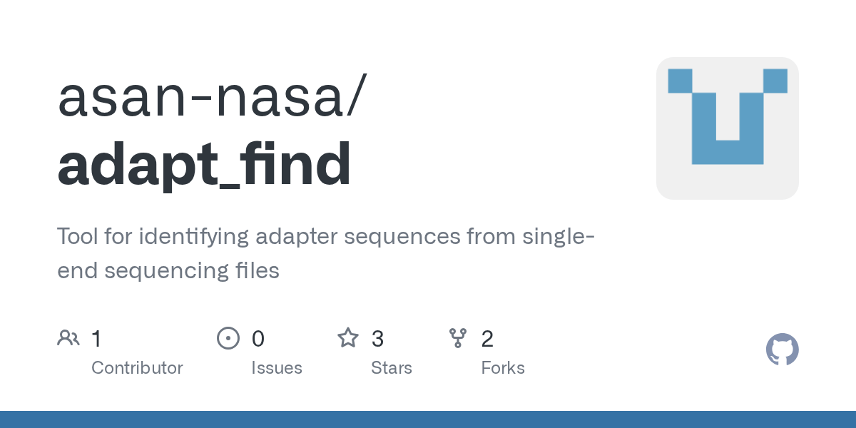 GitHub asannasa/adapt_find Tool for identifying adapter sequences