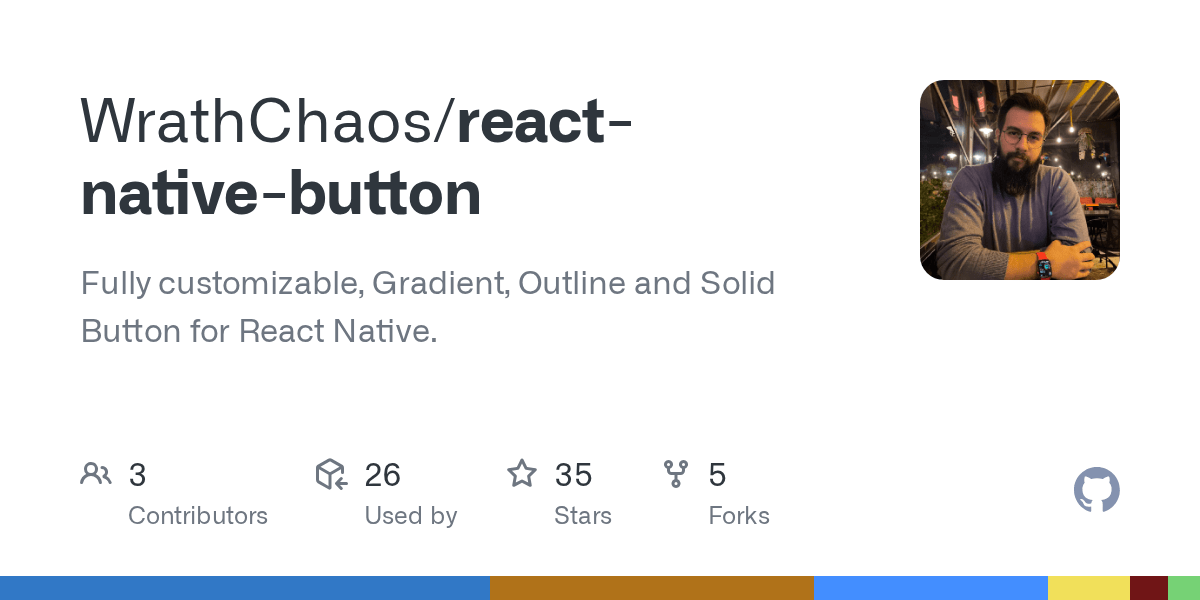 GitHub WrathChaos/reactnativebutton Fully customizable, Gradient