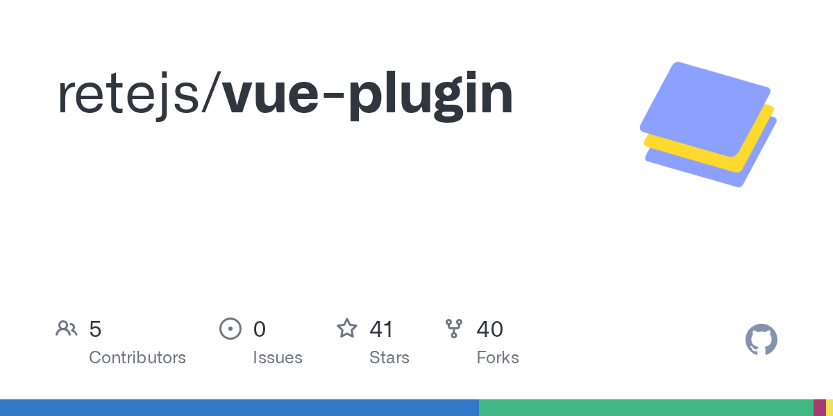 GitHub retejs/vueplugin