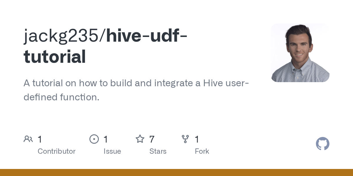 GitHub jackg235/hiveudftutorial A tutorial on how to build and