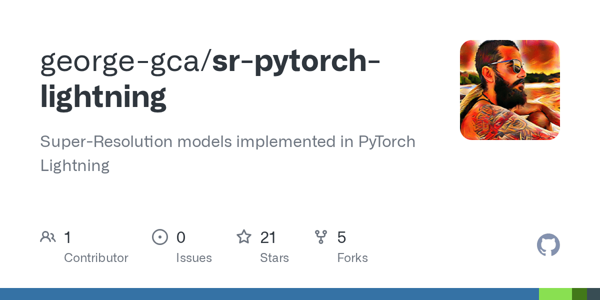 GitHub SuperResolution models