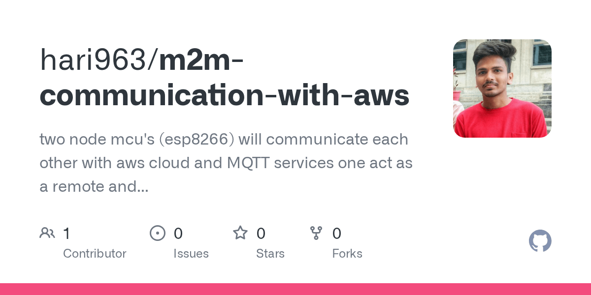 GitHub two node mcu's (esp8266