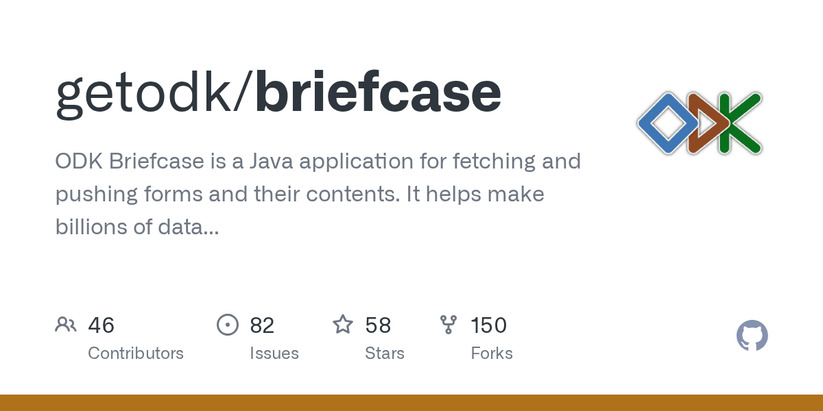 GitHub getodk/briefcase ODK Briefcase is a Java application for