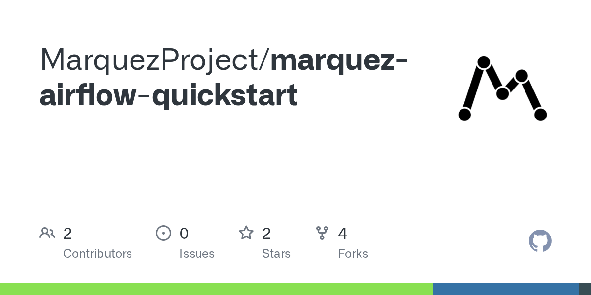 GitHub MarquezProject/marquezairflowquickstart