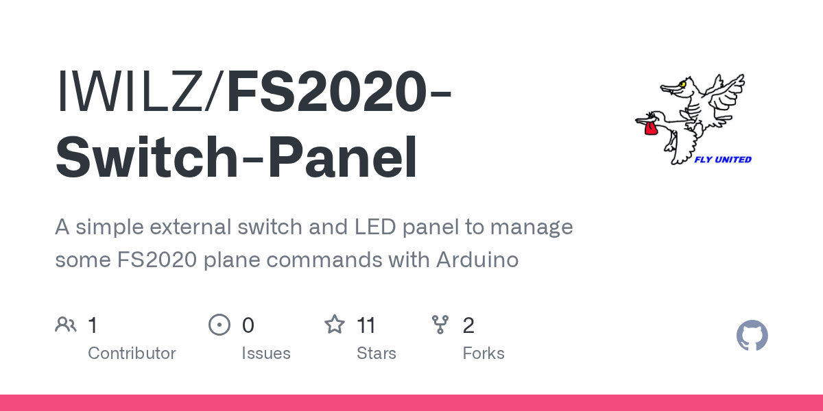 GitHub IWILZ/FS2020SwitchPanel A simple external switch and LED