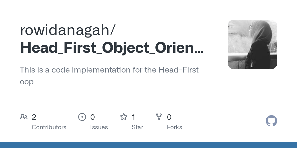 GitHub rowidanagah/Head_First_Object_Oriented_Design_and_Analysis