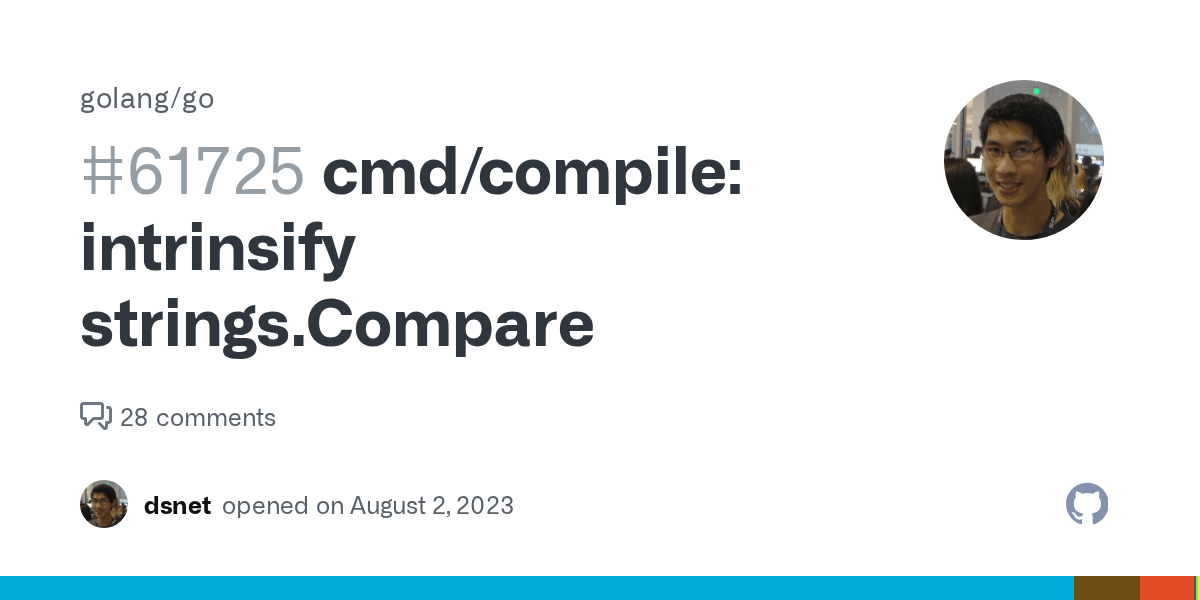 intrinsify · Issue 61725 · golang/go · GitHub