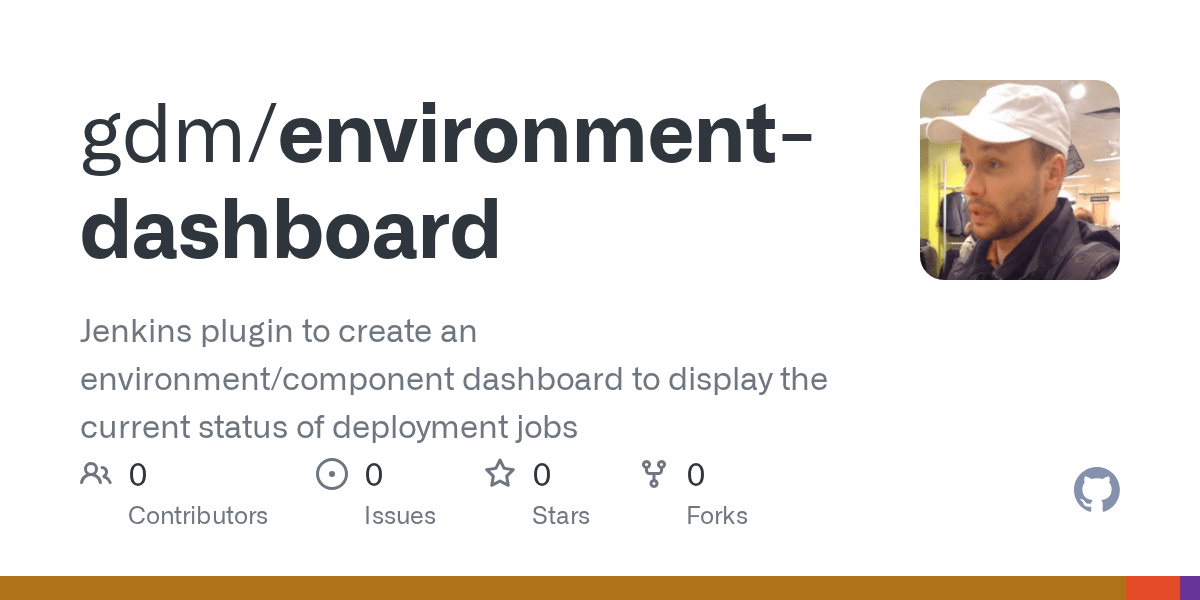 GitHub gdm/environmentdashboard Jenkins plugin to create an