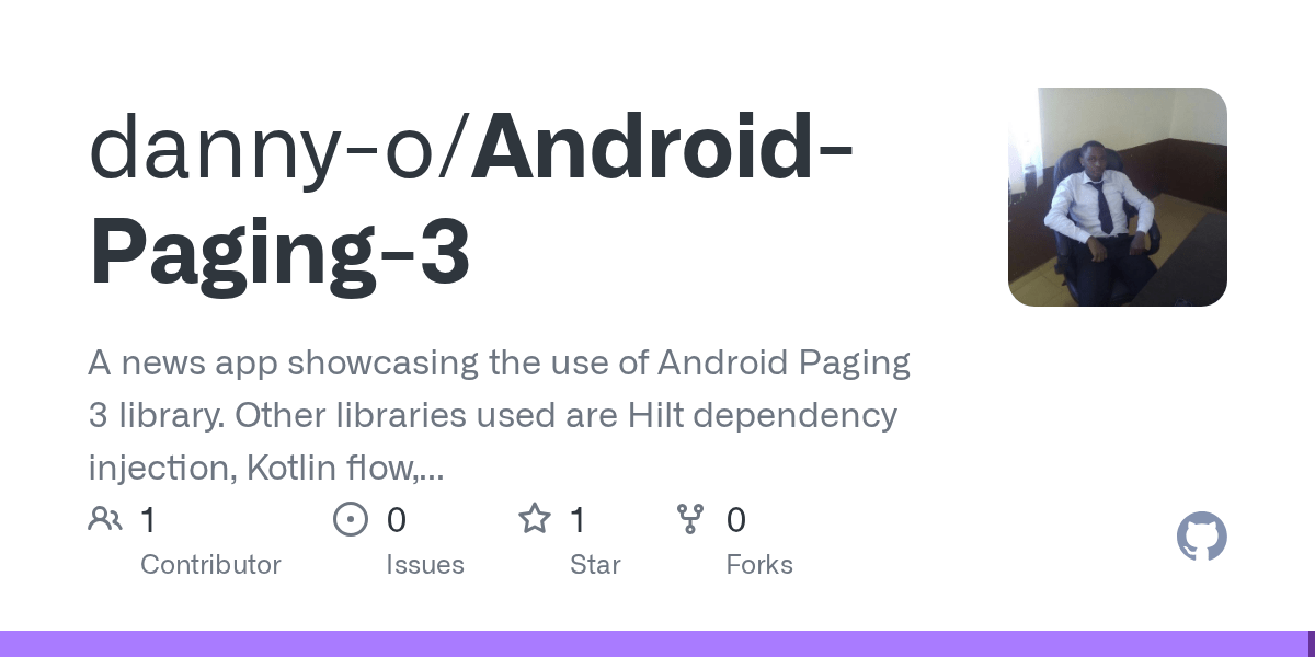 GitHub dannyo/AndroidPaging3 A news app showcasing the use of