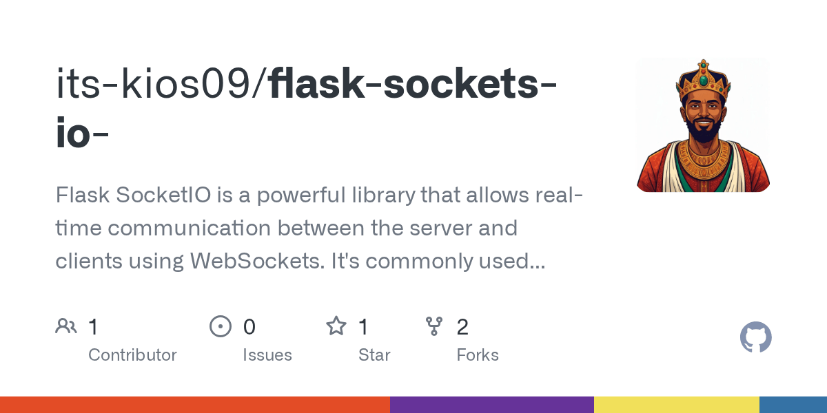 GitHub itskios09/flasksocketsio Flask SocketIO is a powerful