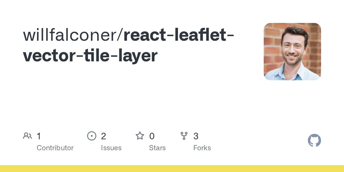 GitHub willfalconer/reactleafletvectortilelayer