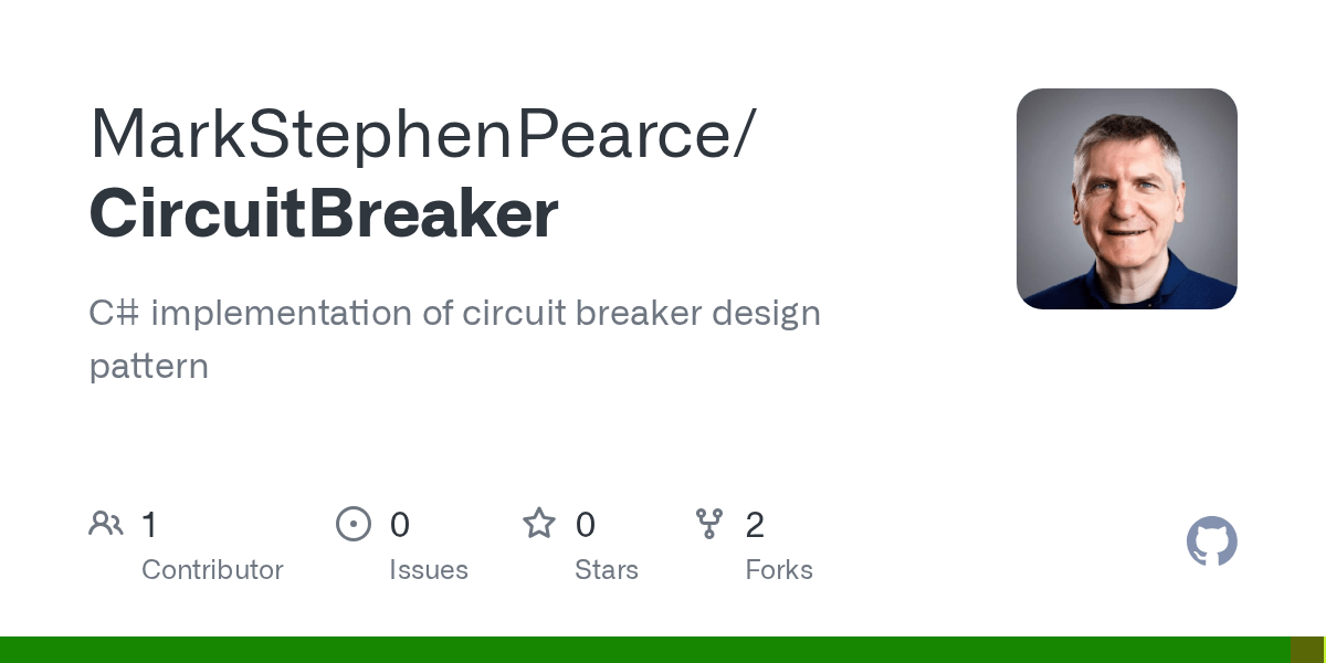 GitHub MarkStephenPearce/CircuitBreaker C implementation of circuit breaker design pattern