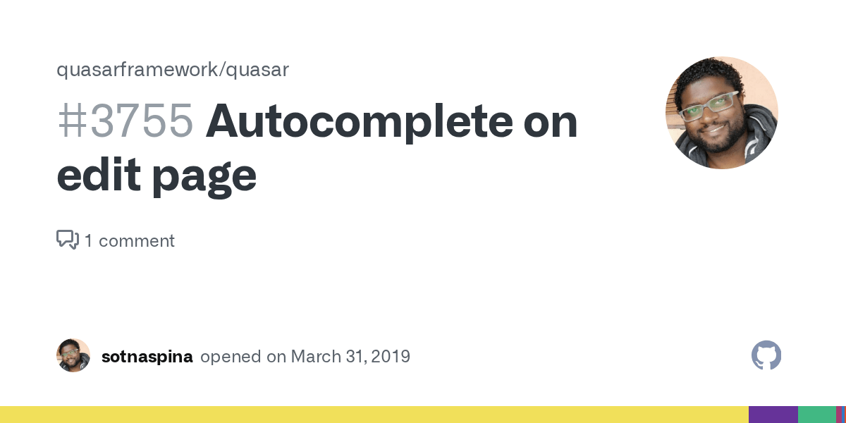 on edit page · Issue 3755 · quasarframework/quasar · GitHub