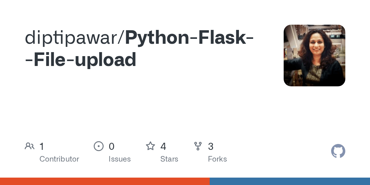 GitHub diptipawar/PythonFlaskFileupload