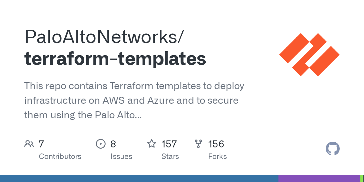 GitHub This repo contains Terraform templates to deploy