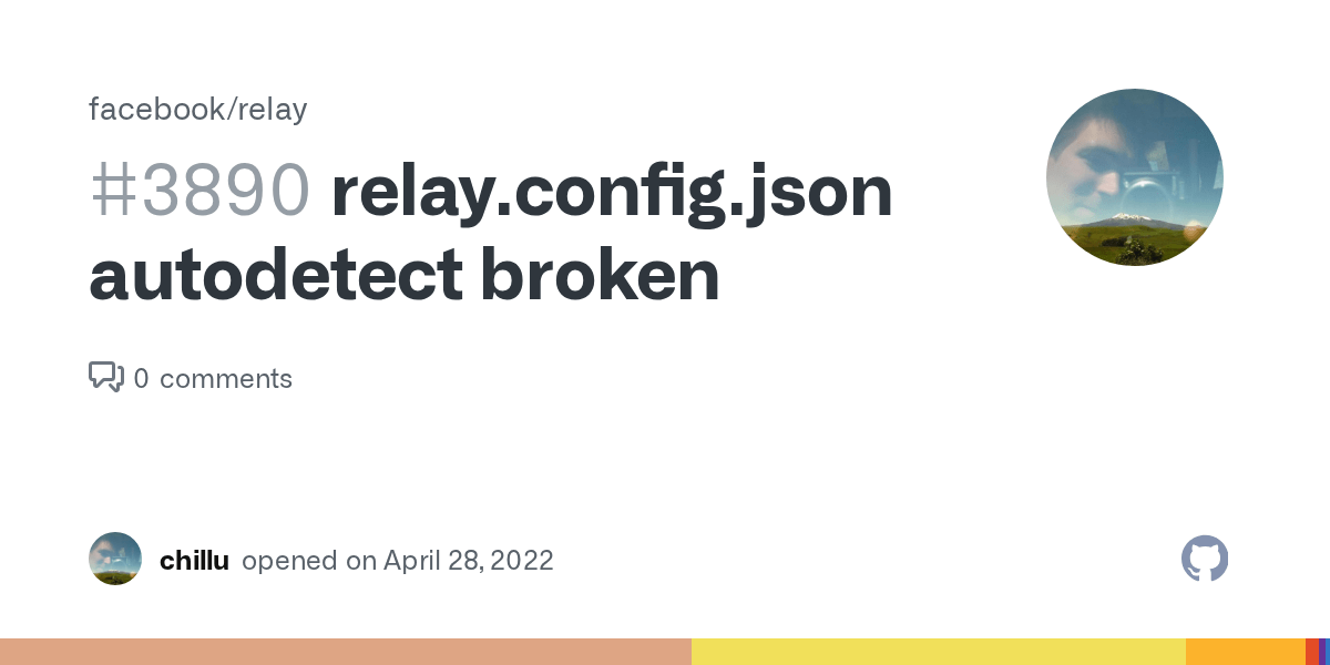 relay.config.json autodetect broken · Issue 3890 · facebook/relay · GitHub