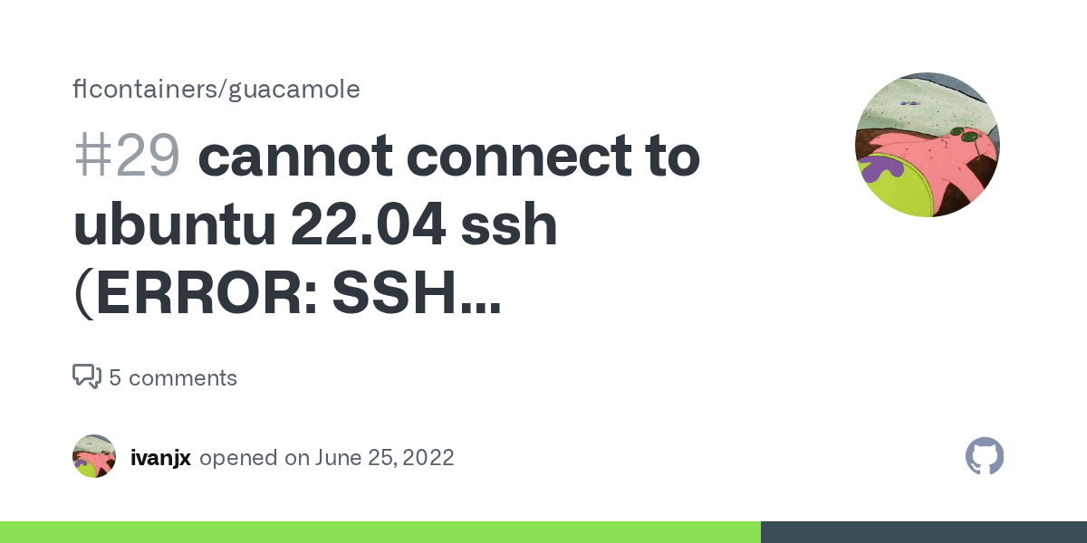 cannot connect to ubuntu 22.04 ssh (ERROR SSH handshake failed